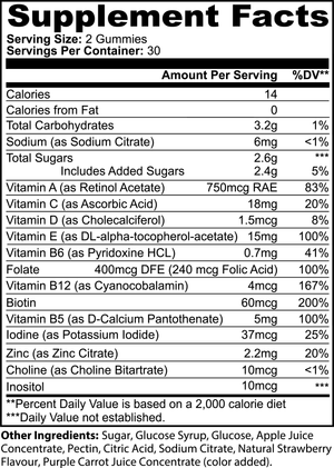 Multivitamin Bear Gummies (Adult)